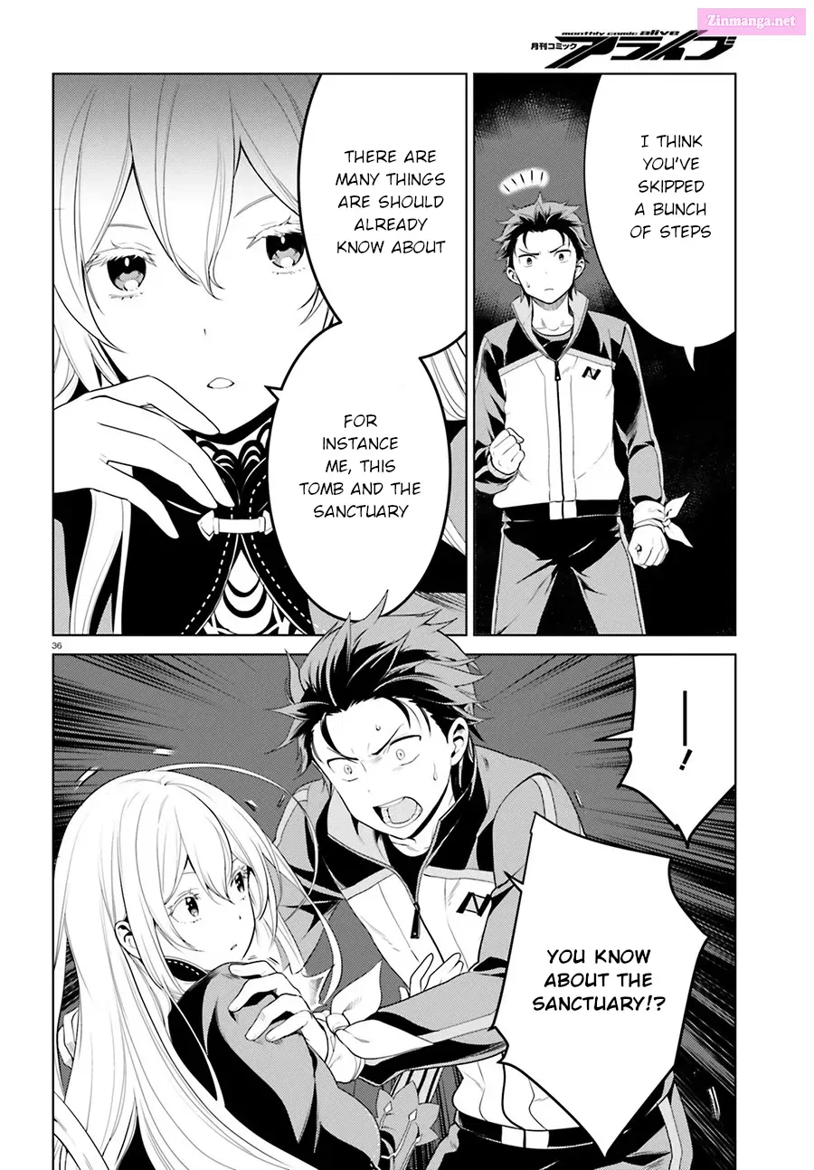 Re:Zero kara Hajimeru Isekai Seikatsu - Daiyonshou - Seiiki to Gouyoku no Majou Chapter 3 page 35 - MangaKakalot