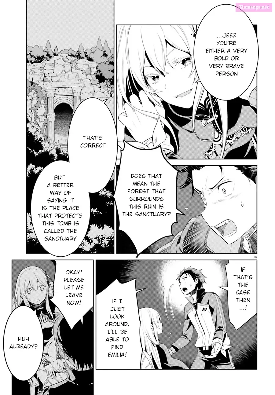 Re:Zero kara Hajimeru Isekai Seikatsu - Daiyonshou - Seiiki to Gouyoku no Majou Chapter 3 page 36 - MangaKakalot