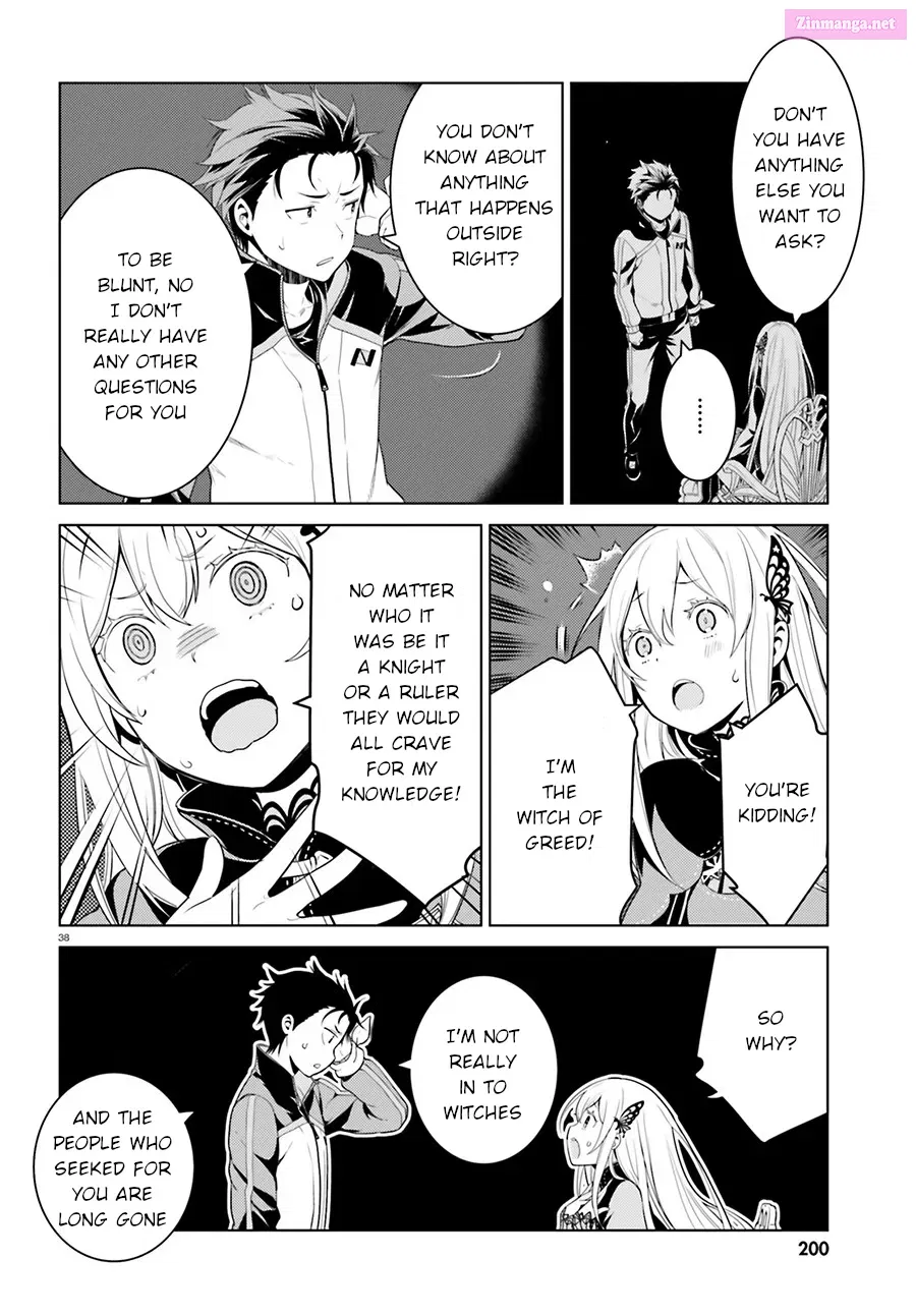 Re:Zero kara Hajimeru Isekai Seikatsu - Daiyonshou - Seiiki to Gouyoku no Majou Chapter 3 page 37 - MangaKakalot