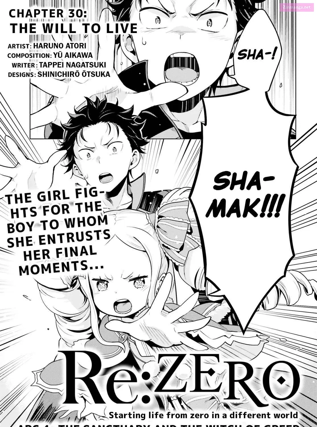 Re:Zero kara Hajimeru Isekai Seikatsu - Daiyonshou - Seiiki to Gouyoku no Majou Chapter 30 page 1 - MangaKakalot