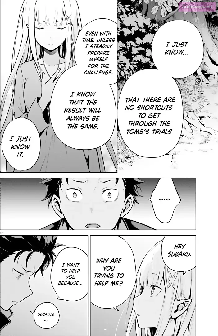 Re:Zero kara Hajimeru Isekai Seikatsu - Daiyonshou - Seiiki to Gouyoku no Majou Chapter 40 page 27 - MangaKakalot