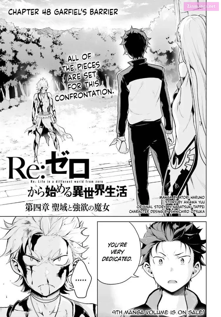 Re:Zero kara Hajimeru Isekai Seikatsu - Daiyonshou - Seiiki to Gouyoku no Majou Chapter 48 page 1 - MangaKakalot