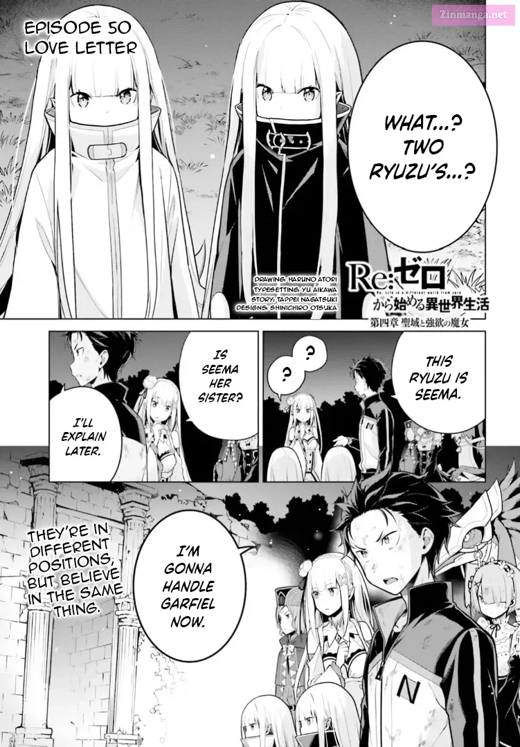 Re:Zero kara Hajimeru Isekai Seikatsu - Daiyonshou - Seiiki to Gouyoku no Majou Chapter 50 page 1 - MangaKakalot