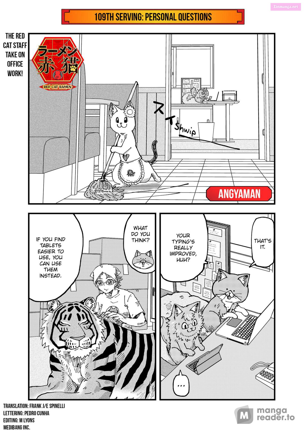 Red Cat Ramen Chapter 109 page 1 - MangaNato