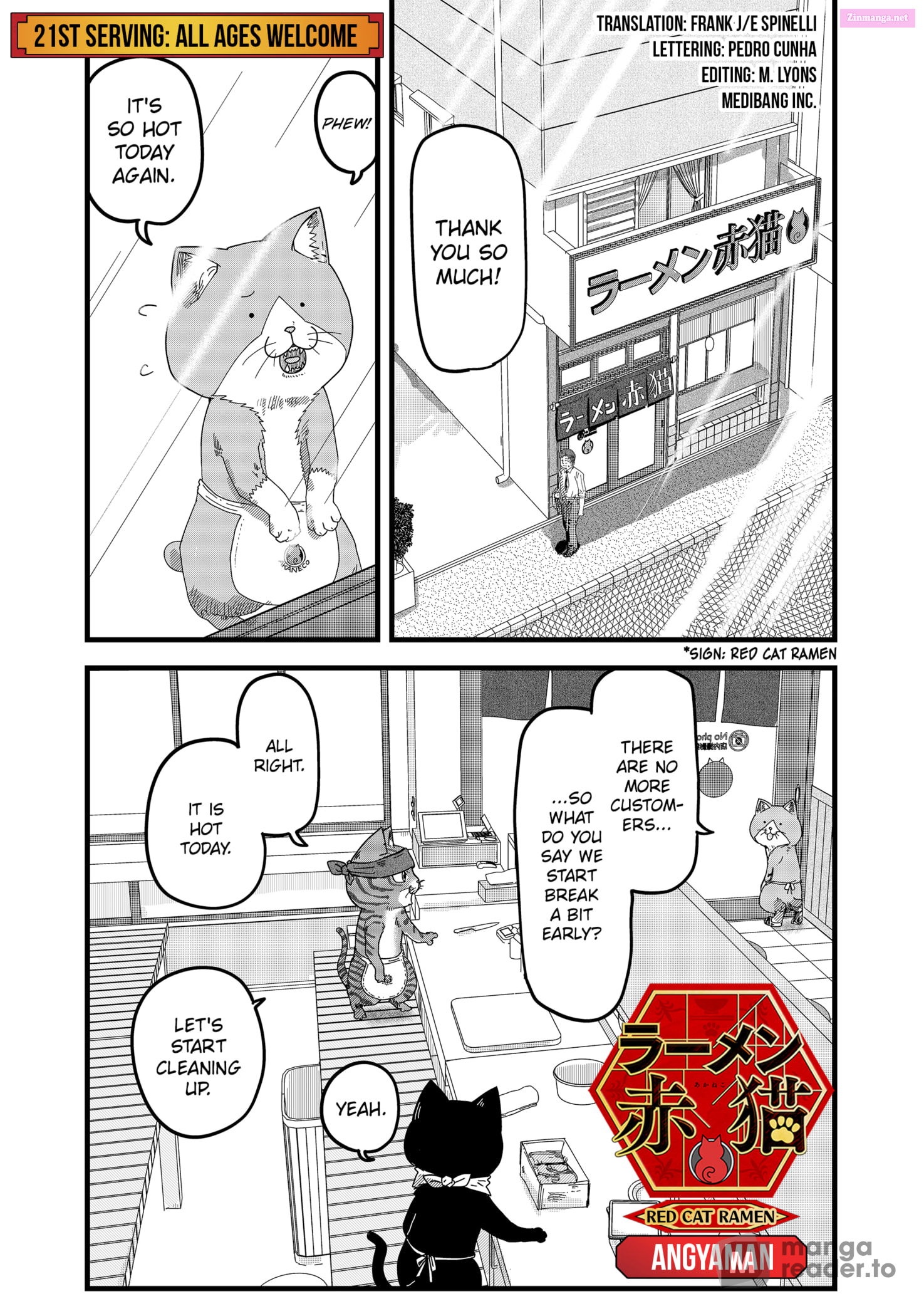 Red Cat Ramen Chapter 21 page 1 - MangaNelo