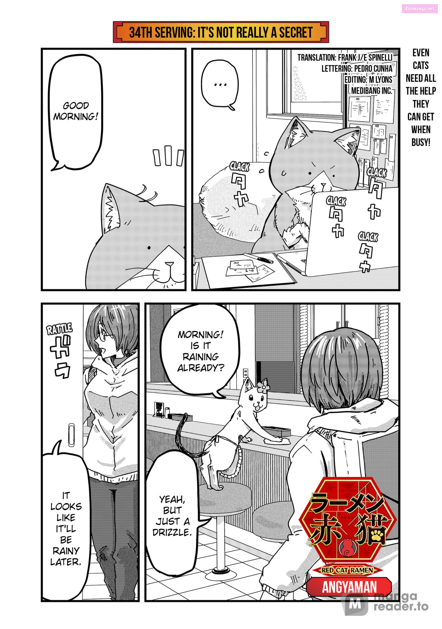 Red Cat Ramen Chapter 34 page 1 - MangaKakalot