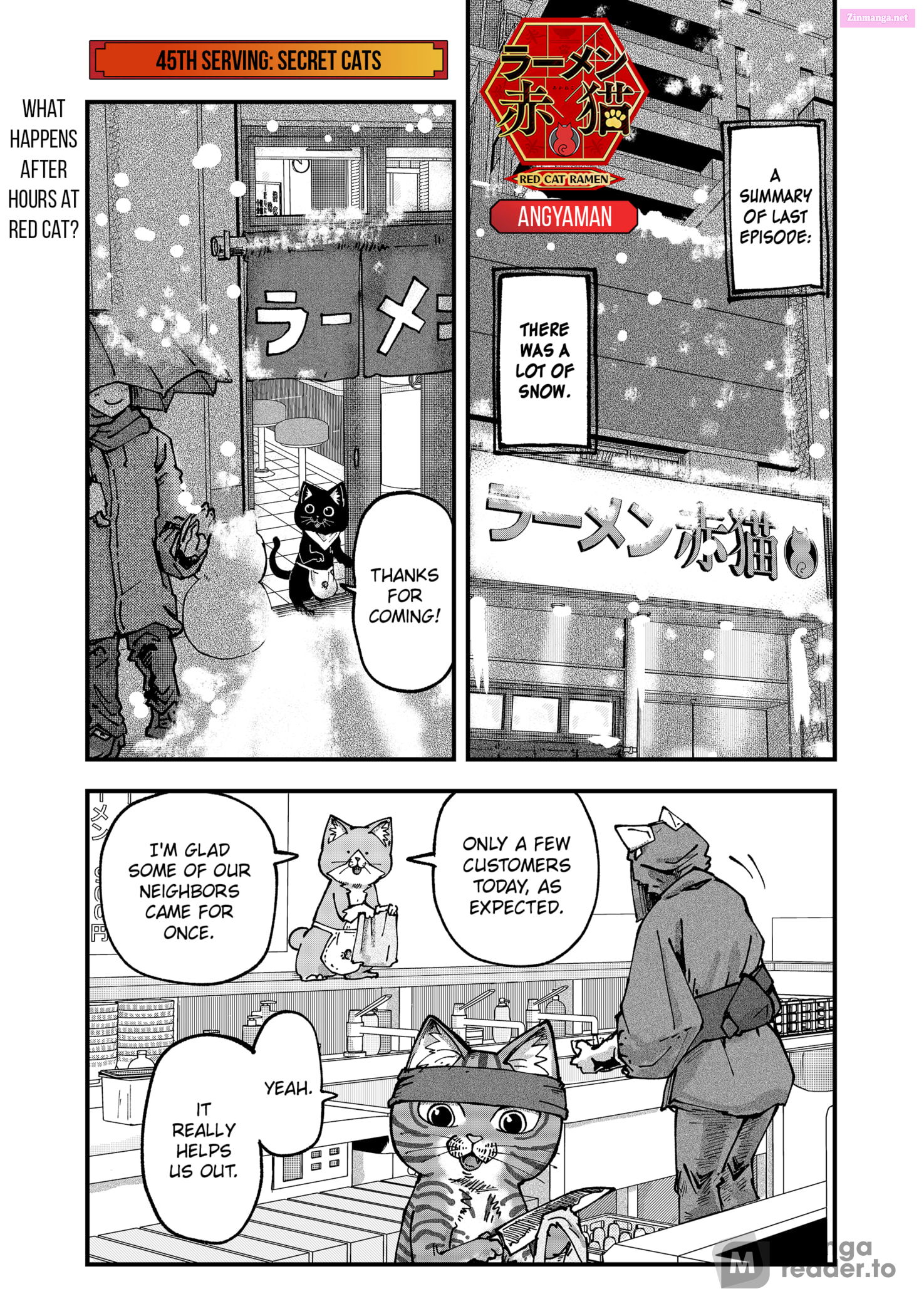 Red Cat Ramen Chapter 45 page 1 - MangaNato