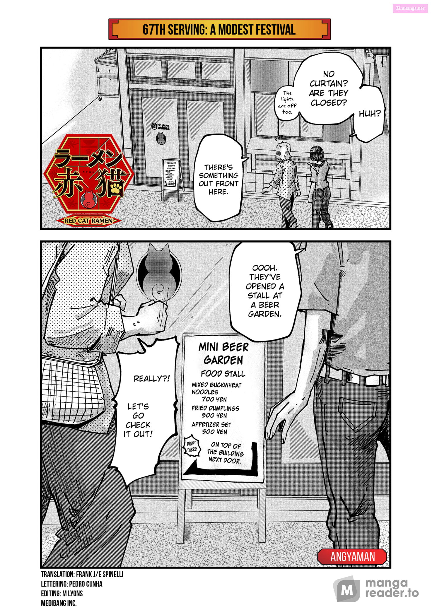 Red Cat Ramen Chapter 67 page 1 - MangaKakalot