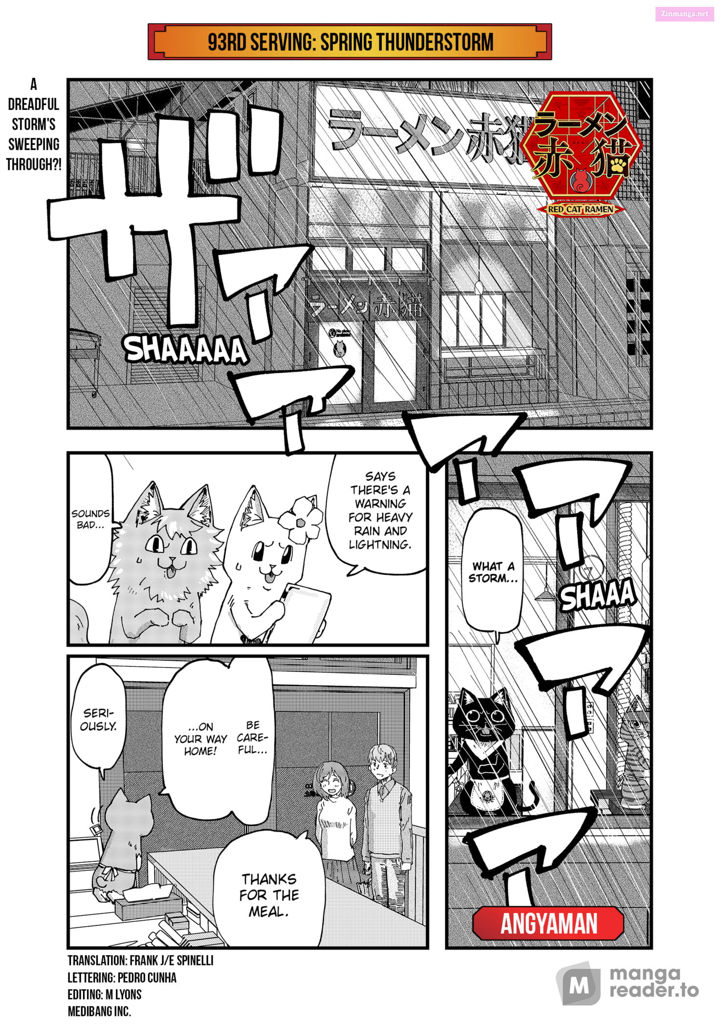 Red Cat Ramen Chapter 93 page 1 - MangaNelo