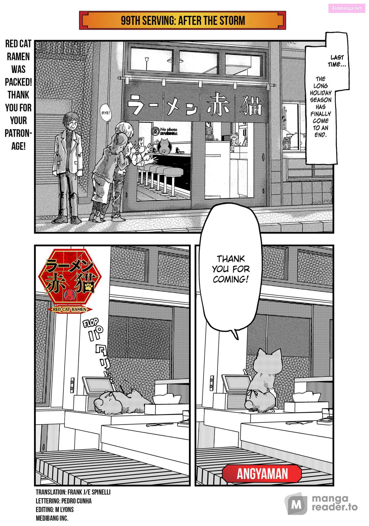 Red Cat Ramen Chapter 99 page 1 - MangaKakalot