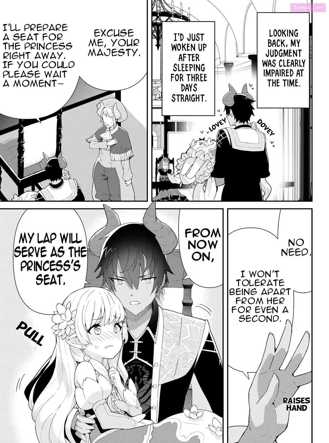 Reiketsu Ryuuou Heika no "Unmei no Tsugai" rashii Desu ga, Koukyuu ni Hikikomorou to Omoimasu Chapter 2.2 page 10 - MangaNelo