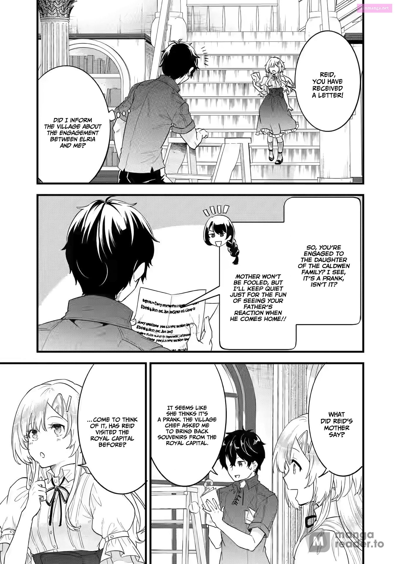 Reincarnated • The Hero Marries The Sage ~After Becoming Engaged To A Former Rival, We Became The Strongest Couple~ Chapter 3 page 22 - MangaKakalot