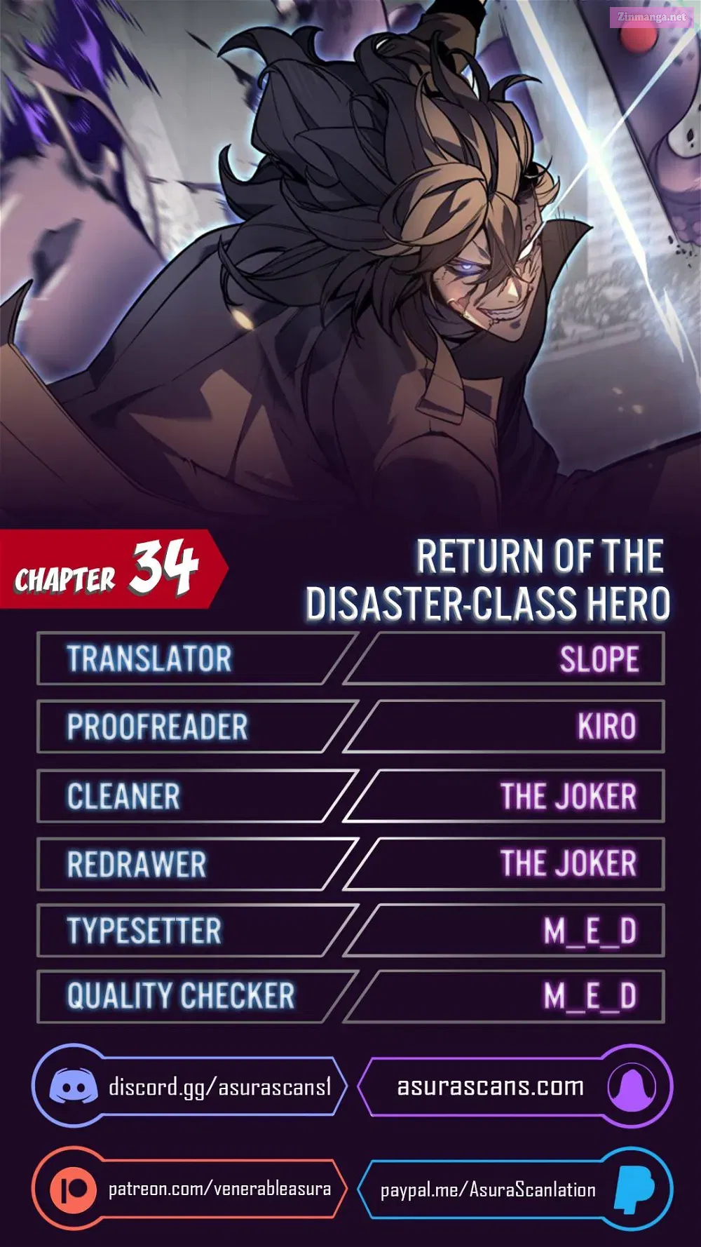 Return Of The Disaster-Class Hero Chapter 34 page 1 - Mangabat