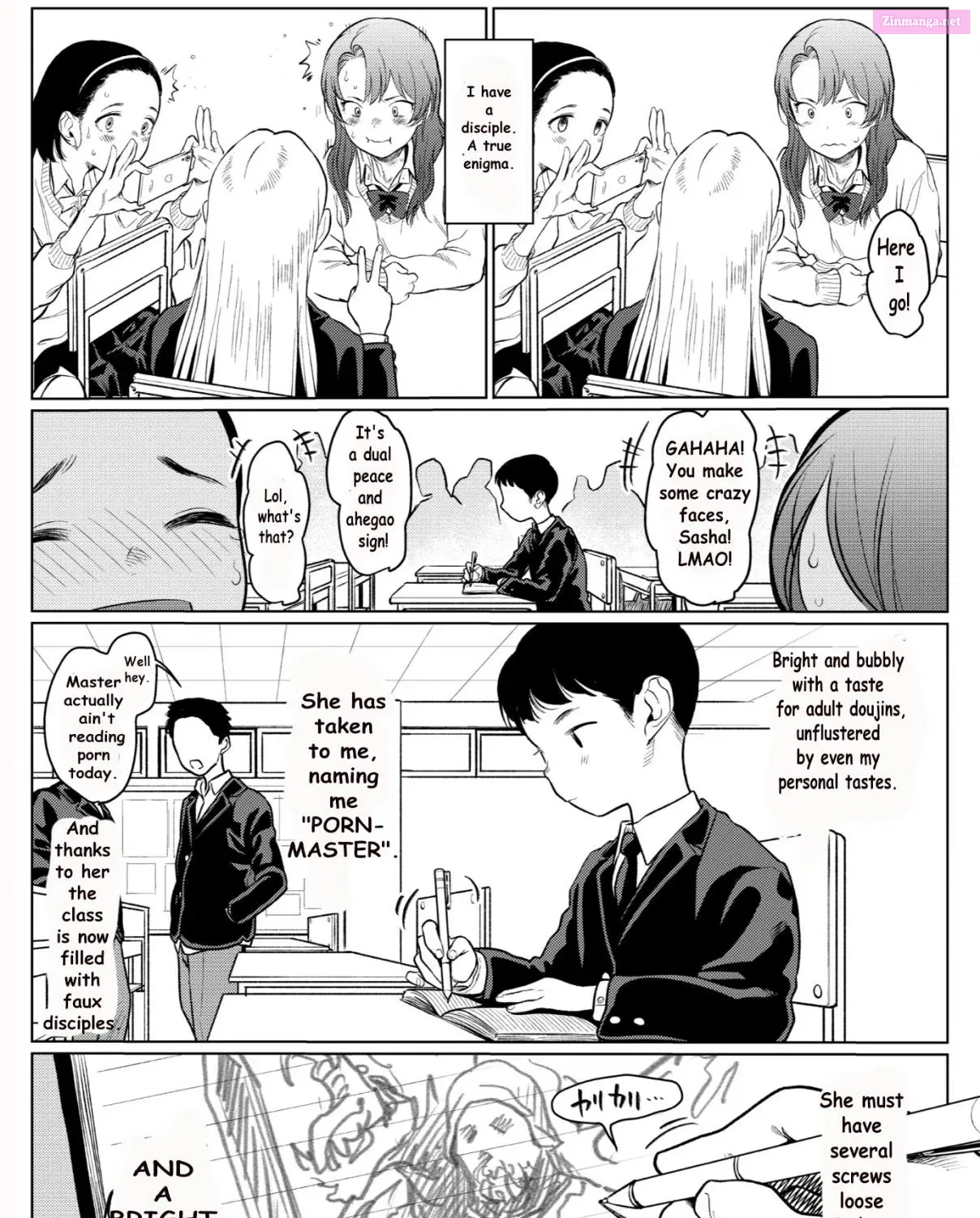 Sasha-chan to Classmate Otaku-kun Chapter 3 page 1 - MangaKakalot