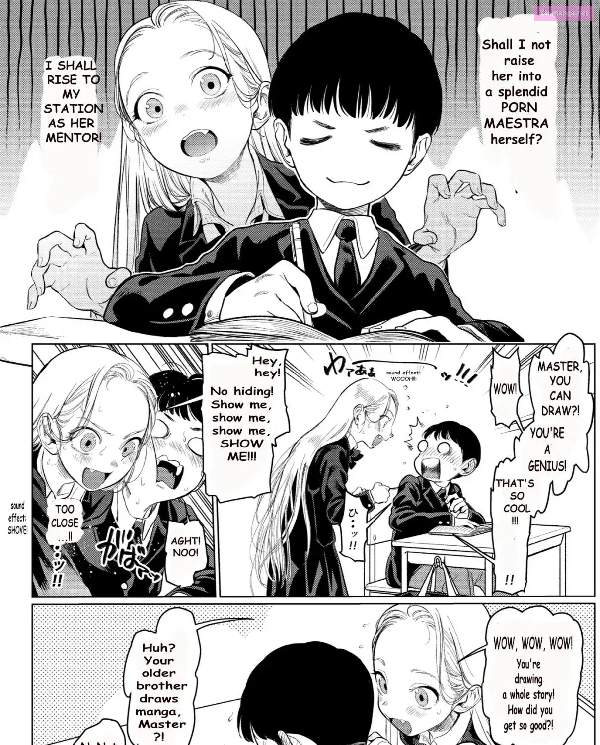 Sasha-chan to Classmate Otaku-kun Chapter 3 page 3 - MangaKakalot