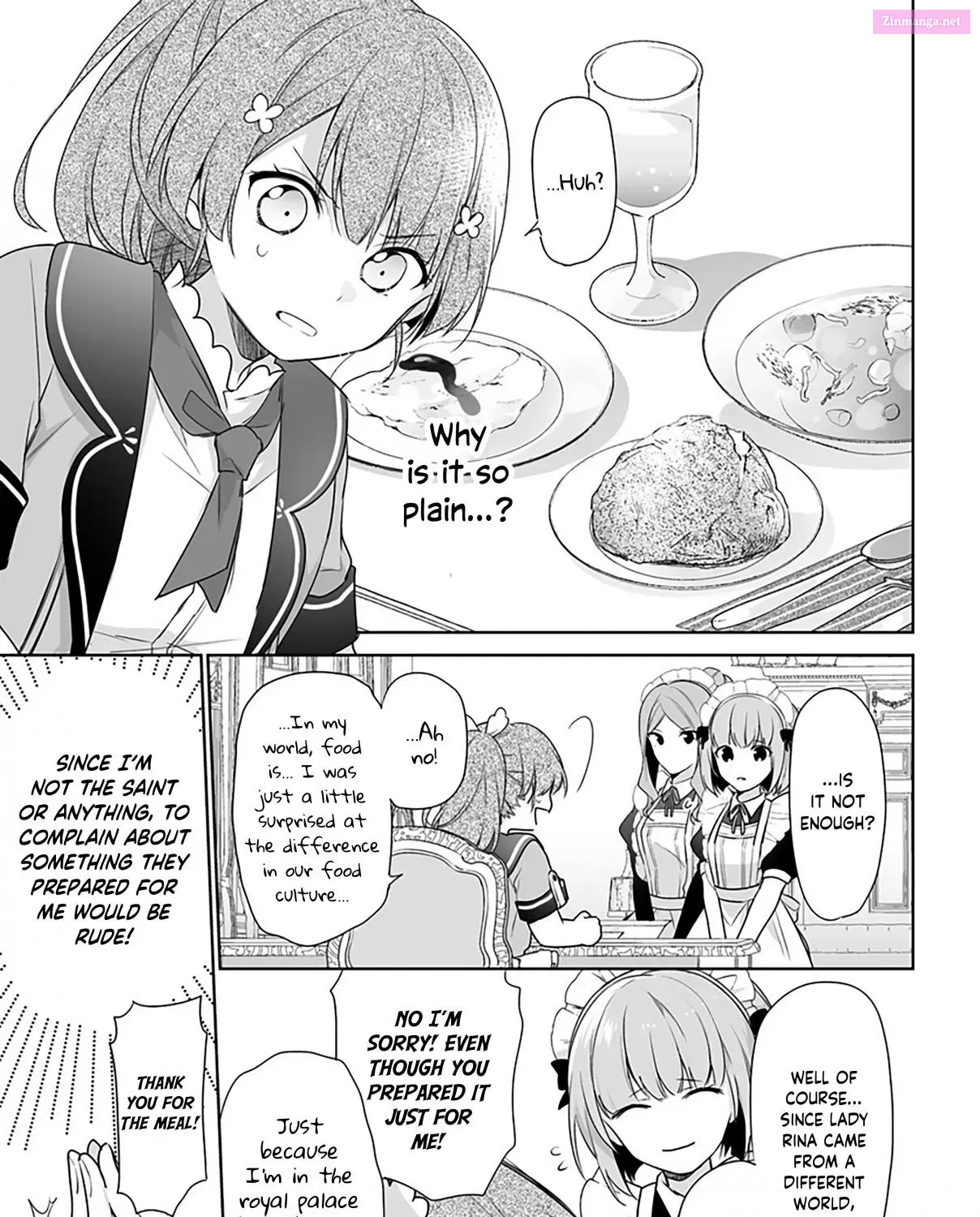 Seijo ja nakatta no de, Oukyuu de nonbiri Gohan wo Tsukuru koto ni shimashita Chapter 1.2 page 7 - MangaKakalot