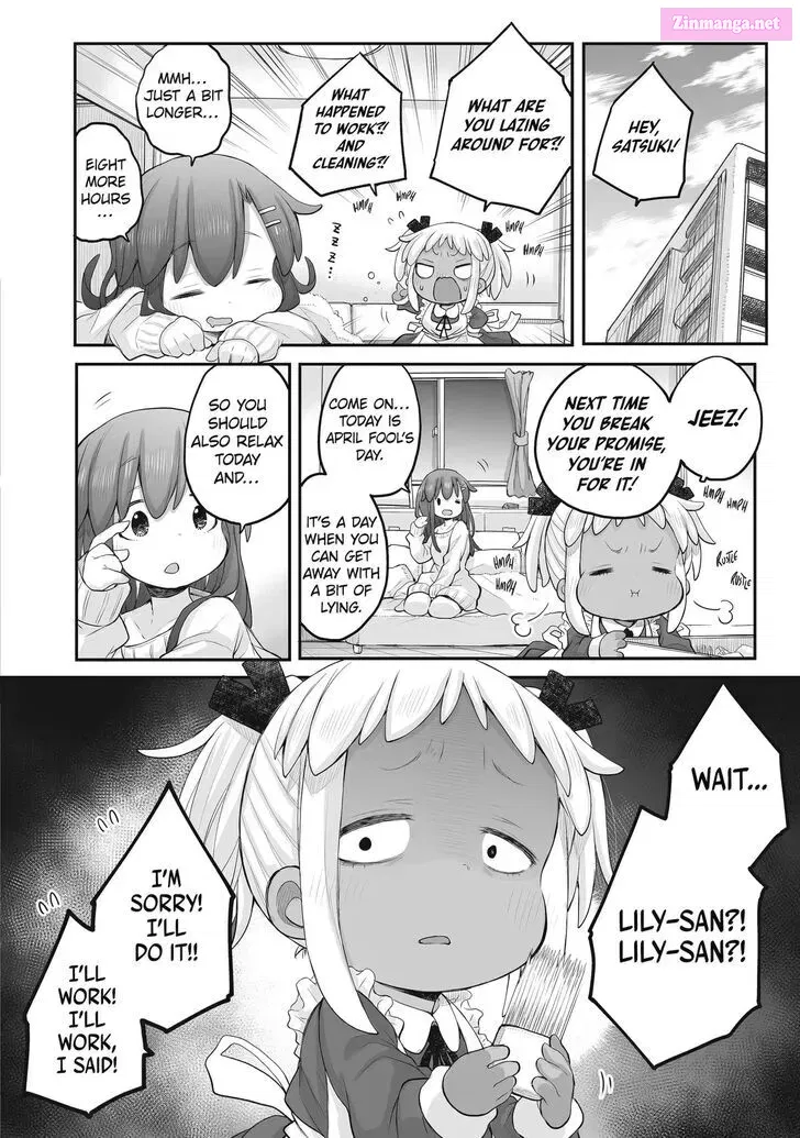 Shachiku-san wa Youjo Yuurei ni Iyasaretai Chapter 100 page 2 - MangaNato