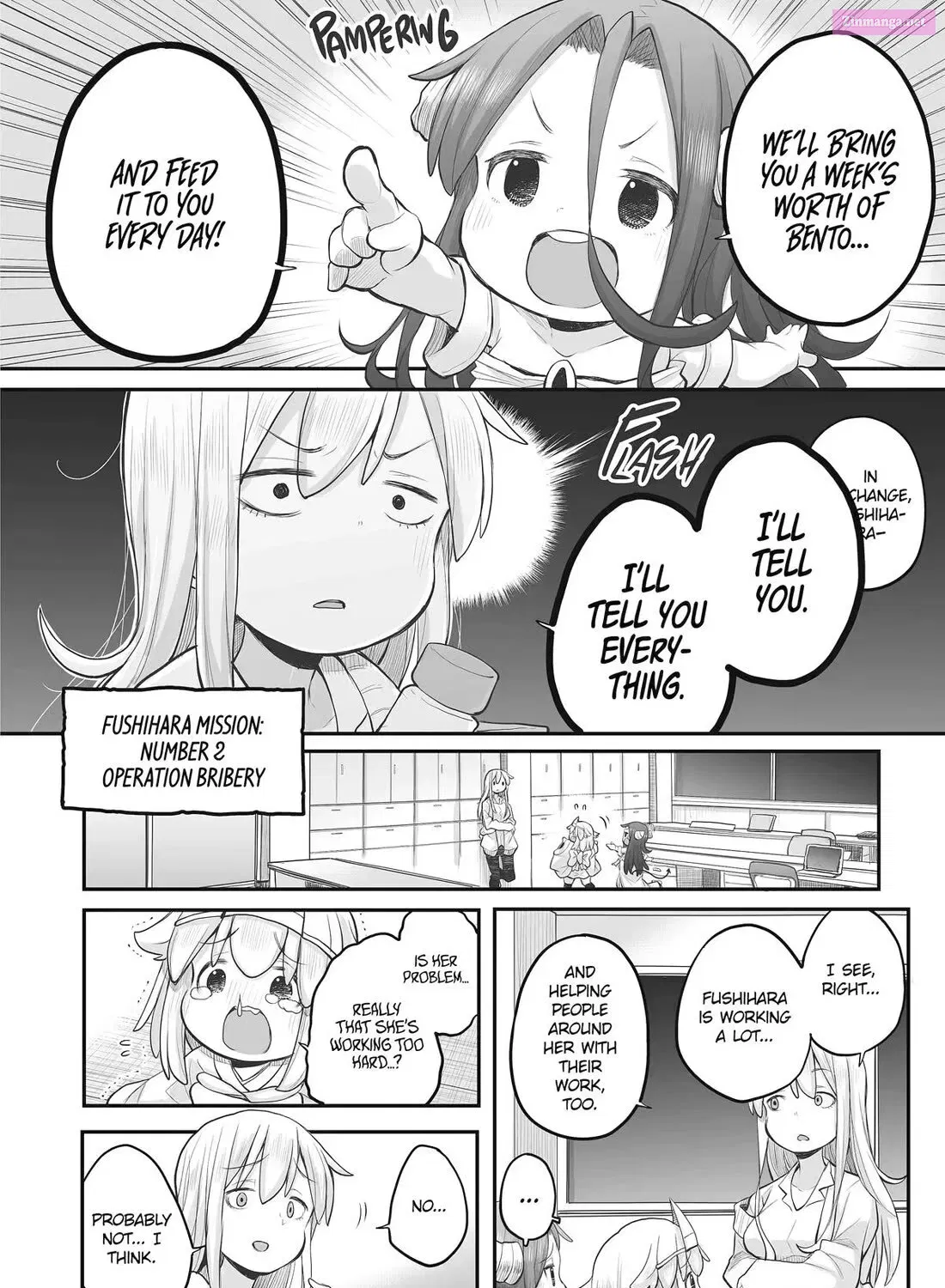 Shachiku-san wa Youjo Yuurei ni Iyasaretai Chapter 104 page 20 - MangaNelo