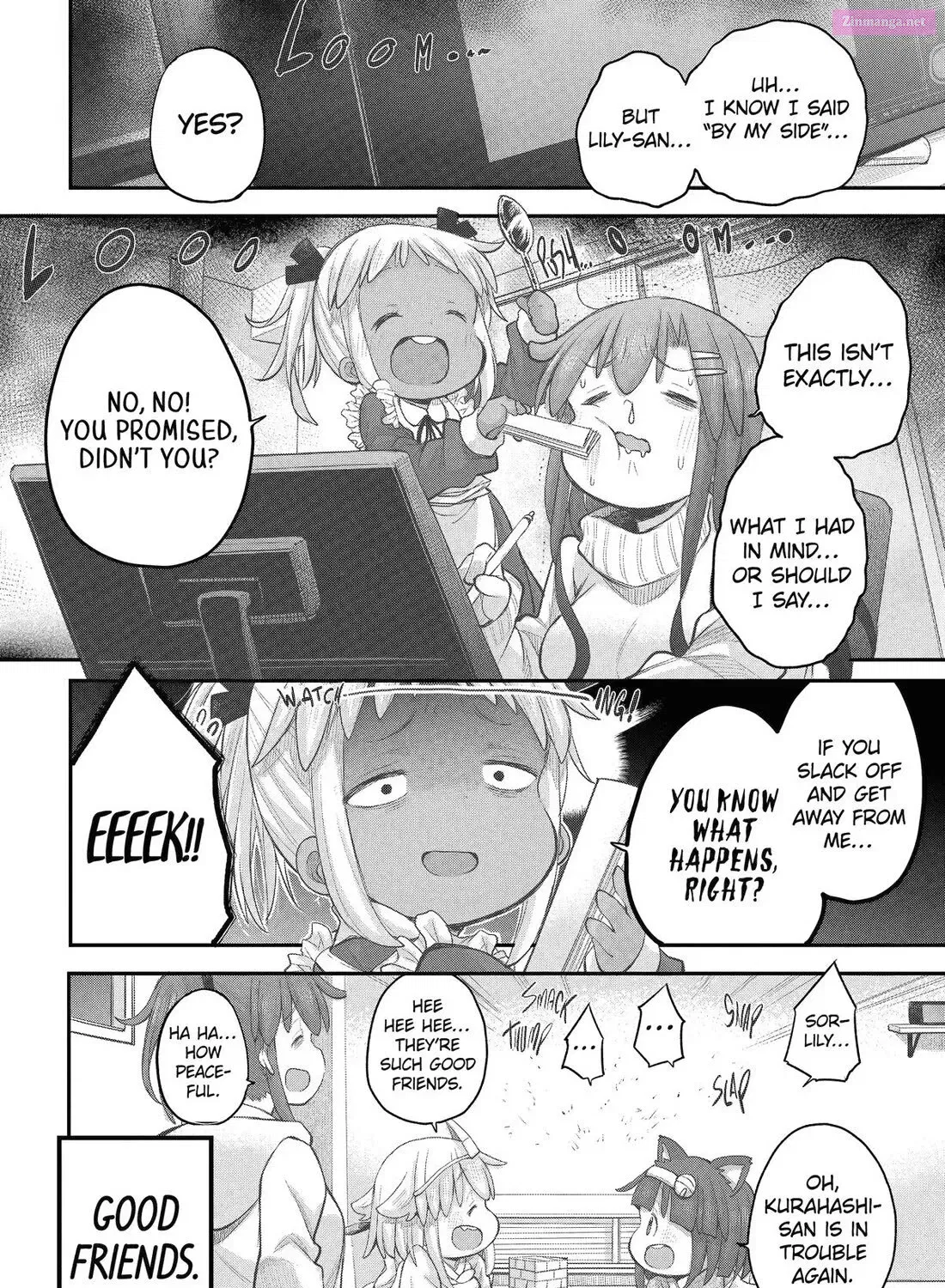 Shachiku-san wa Youjo Yuurei ni Iyasaretai Chapter 109 page 16 - Mangabat