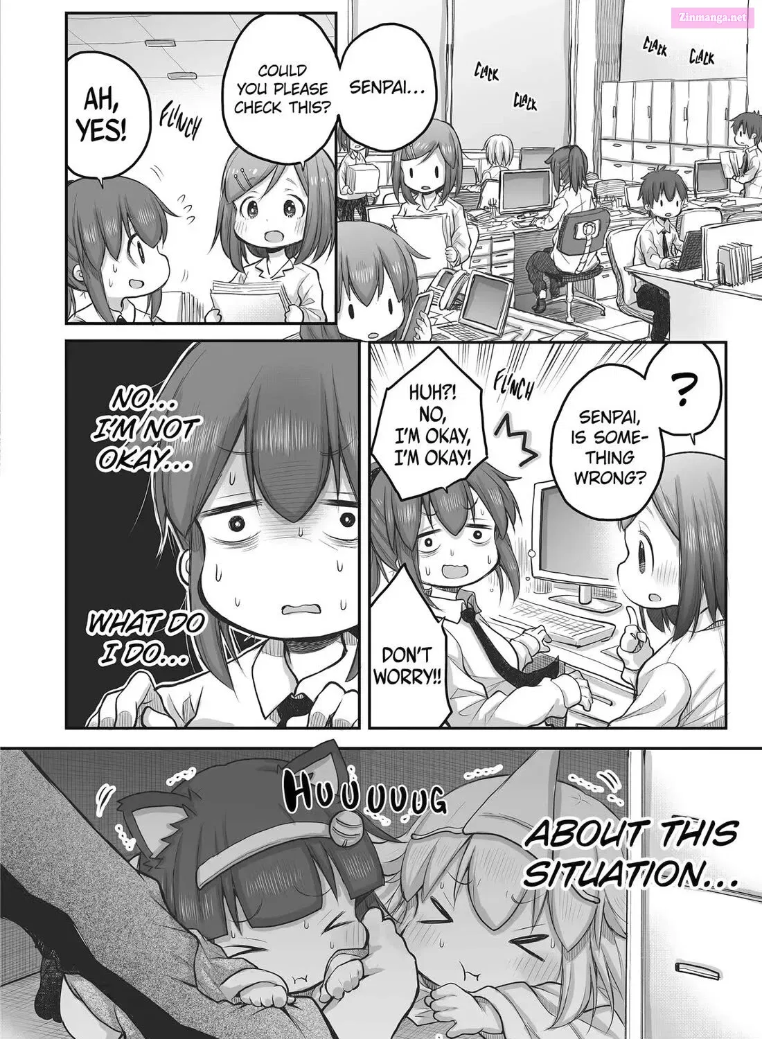 Shachiku-san wa Youjo Yuurei ni Iyasaretai Chapter 46 page 11 - MangaNato