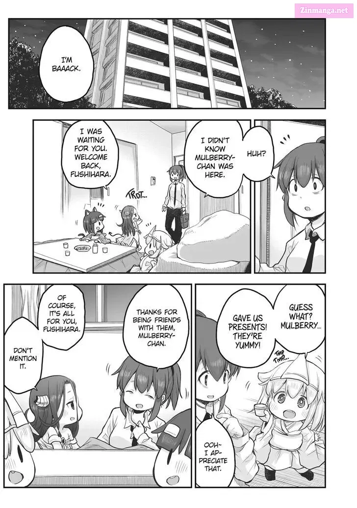 Shachiku-san wa Youjo Yuurei ni Iyasaretai Chapter 52 page 14 - Mangabat