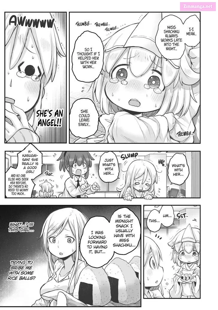 Shachiku-san wa Youjo Yuurei ni Iyasaretai Chapter 62 page 4 - MangaNelo