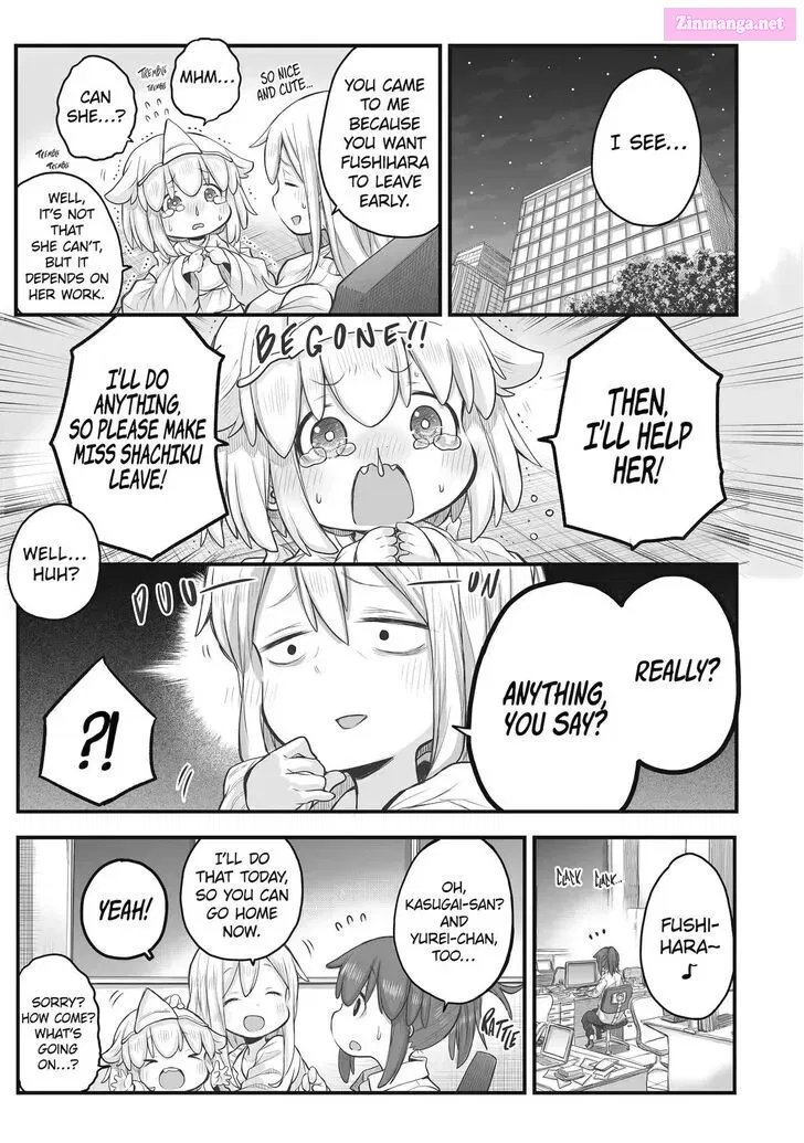 Shachiku-san wa Youjo Yuurei ni Iyasaretai Chapter 68 page 3 - Mangabat