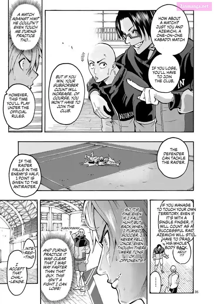 Shakunetsu Kabaddi Chapter 1 page 34 - Mangabat