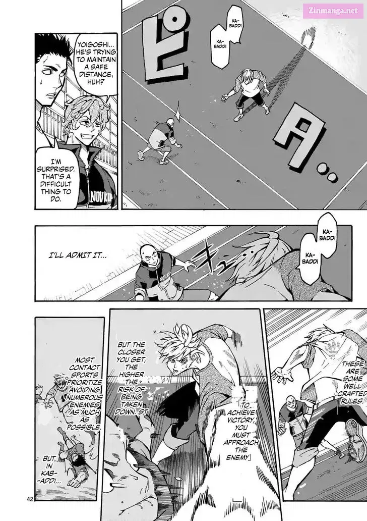 Shakunetsu Kabaddi Chapter 1 page 42 - MangaNelo