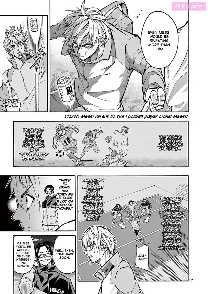 Shakunetsu Kabaddi Chapter 2 page 17 - MangaNelo