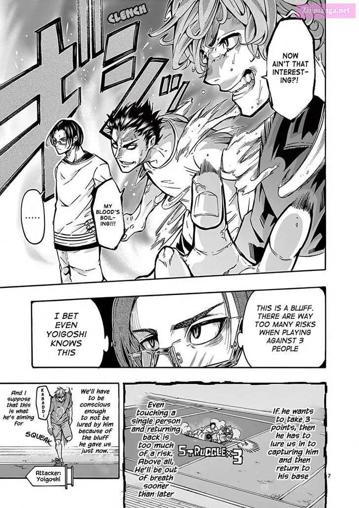 Shakunetsu Kabaddi Chapter 3 page 8 - MangaNelo