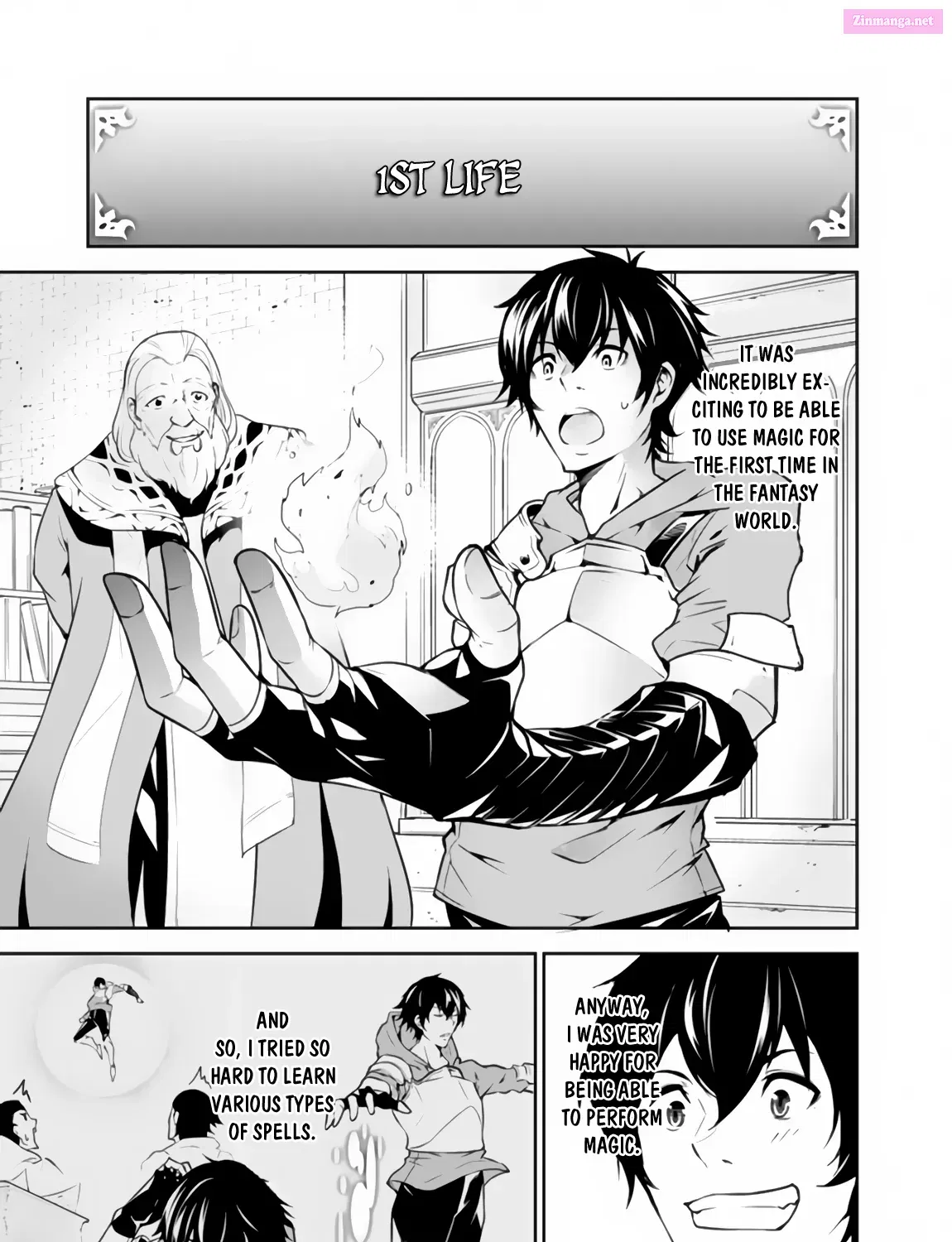 Shijou Saikyou no Mahou Kenshi, F Rank Boukensha ni Tensei Suru ~ Kensei to Matei, 2 Tsu no Zense o motta Otoko no Eiyuutan Chapter 1 page 26 - MangaKakalot