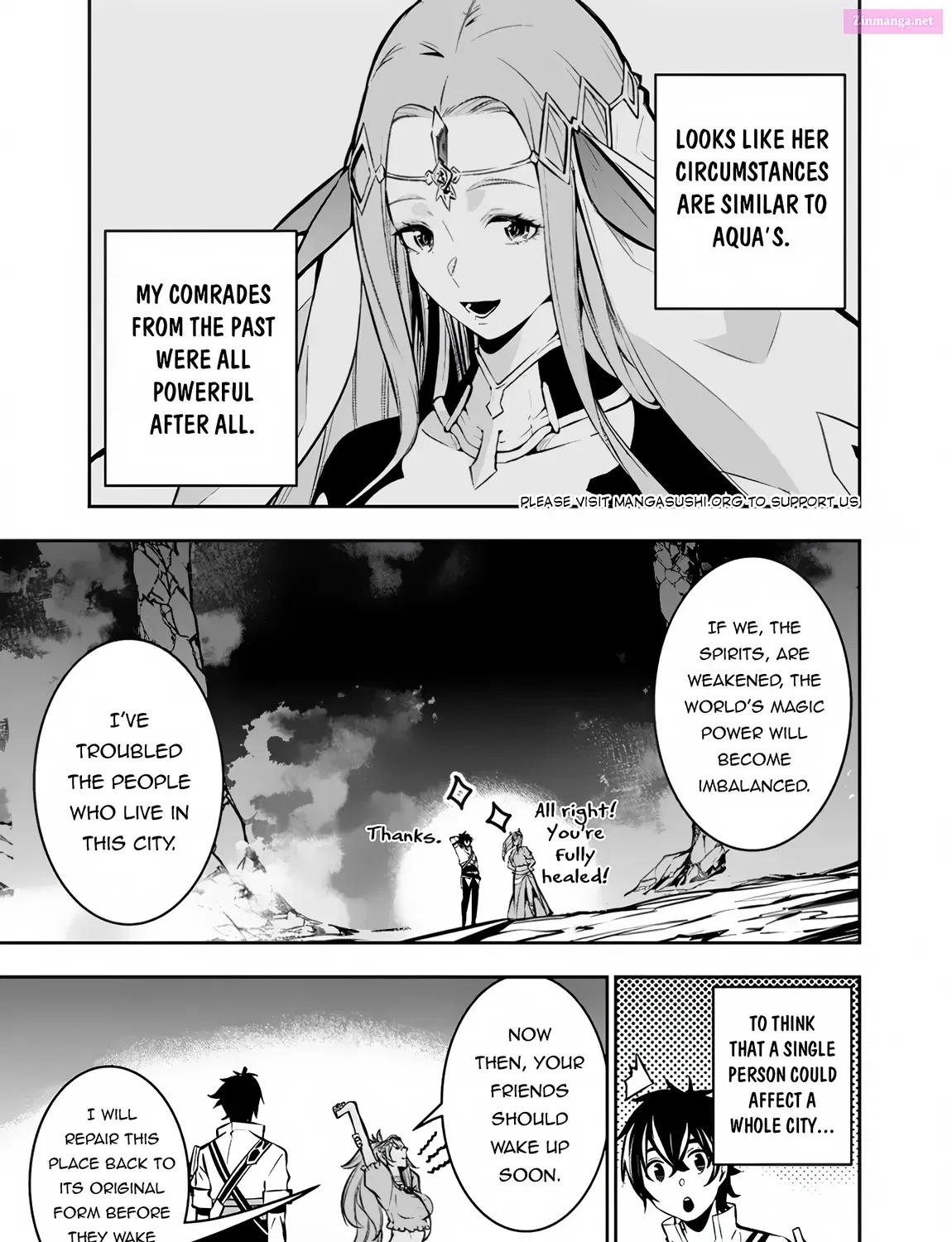 Shijou Saikyou no Mahou Kenshi, F Rank Boukensha ni Tensei Suru ~ Kensei to Matei, 2 Tsu no Zense o motta Otoko no Eiyuutan Chapter 98 page 27 - MangaKakalot