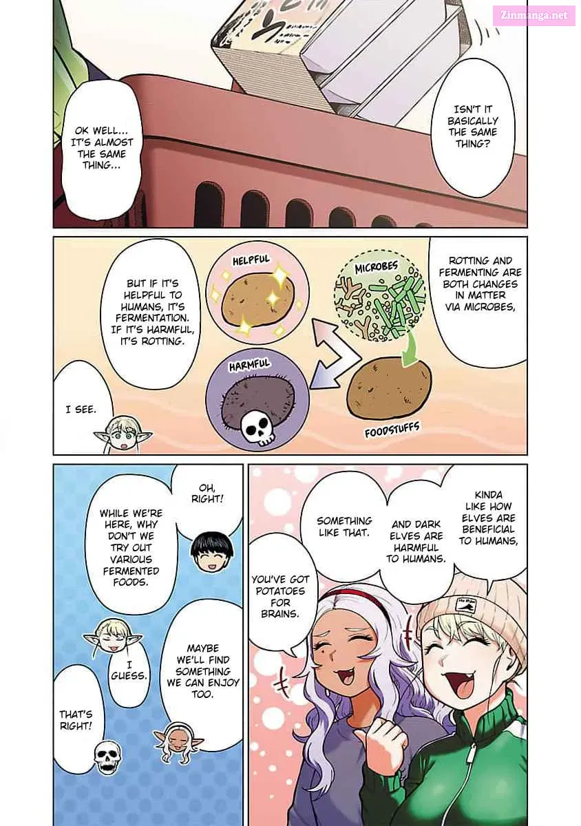 Shin Elf-san wa Yaserarenai. (Official Colored) Chapter 10 page 7 - MangaKakalot