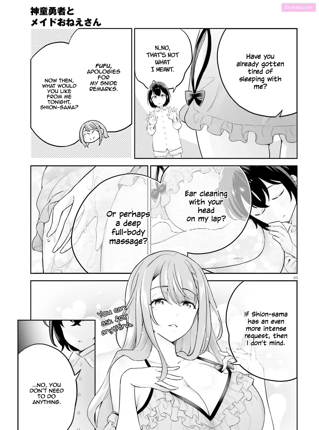 Shindou Yuusha to Maid Onee-san Chapter 9 page 8 - Mangabat