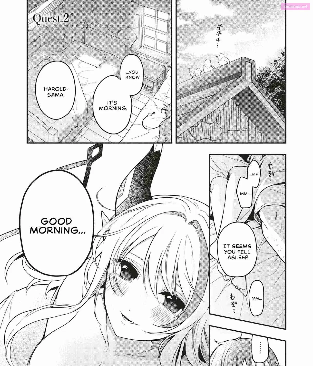 Shinkon Quest: Maou no Musume wa Majime Yuusha o Otoshitai ♡ Chapter 2 page 1 - MangaNelo