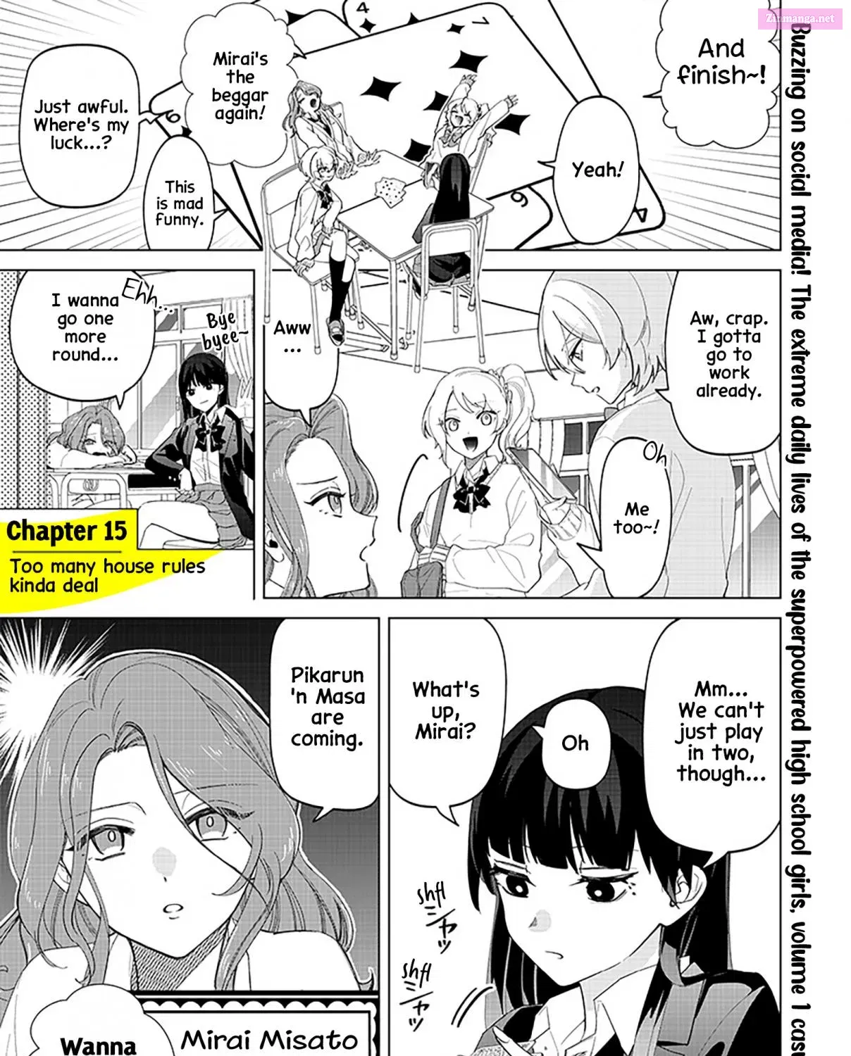 Shiretto Sugee Koto Itteru Gal.: Shiritsu Paranomaru Koukou no Nichijou Chapter 15 page 1 - MangaKakalot