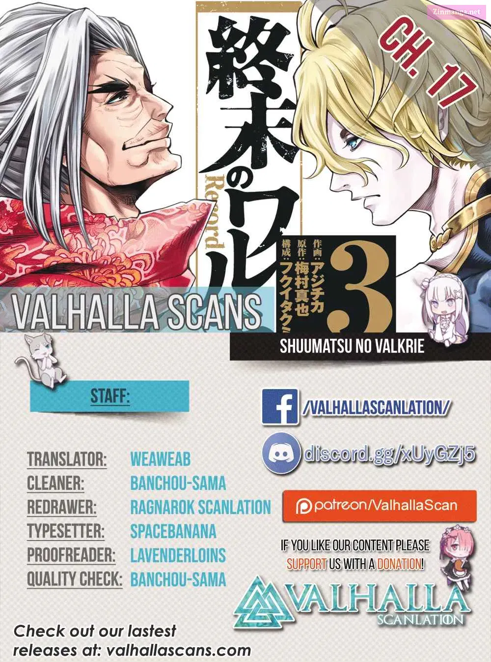 Shuumatsu no Valkyrie Chapter 17 page 1 - MangaKakalot