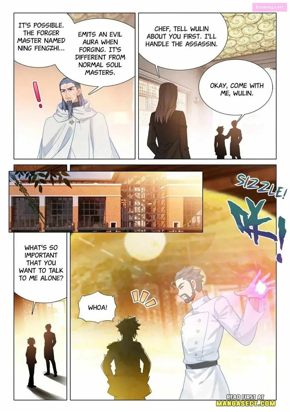 Soul Land III:The Legend of the Dragon King Chapter 493 page 8 - MangaKakalot