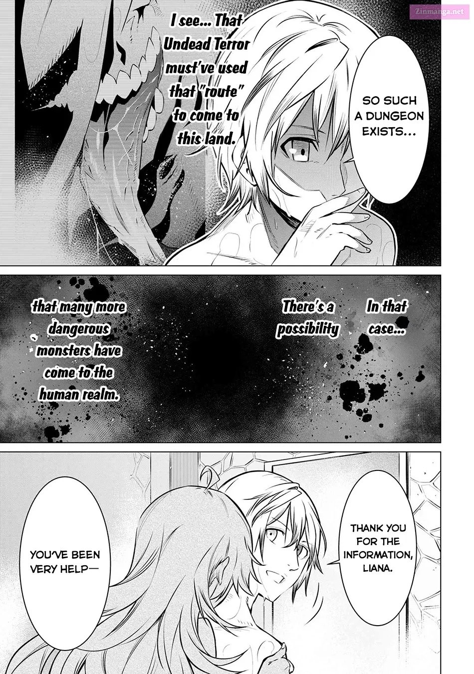 SSS Rank Dungeon de Knife Ippon Tewatasare Tsuihou Sareta Shiro Madoushi: Yggdrasil no Noroi ni yori Jakuten de aru Maryoku Fusoku wo Kokufuku-shi Sekai Saikyou e to Itaru Chapter 10.1 page 13 - MangaNato