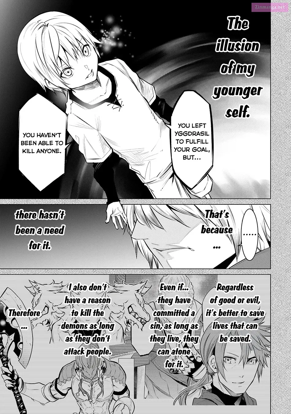 SSS Rank Dungeon de Knife Ippon Tewatasare Tsuihou Sareta Shiro Madoushi: Yggdrasil no Noroi ni yori Jakuten de aru Maryoku Fusoku wo Kokufuku-shi Sekai Saikyou e to Itaru Chapter 18.1 page 7 - MangaKakalot