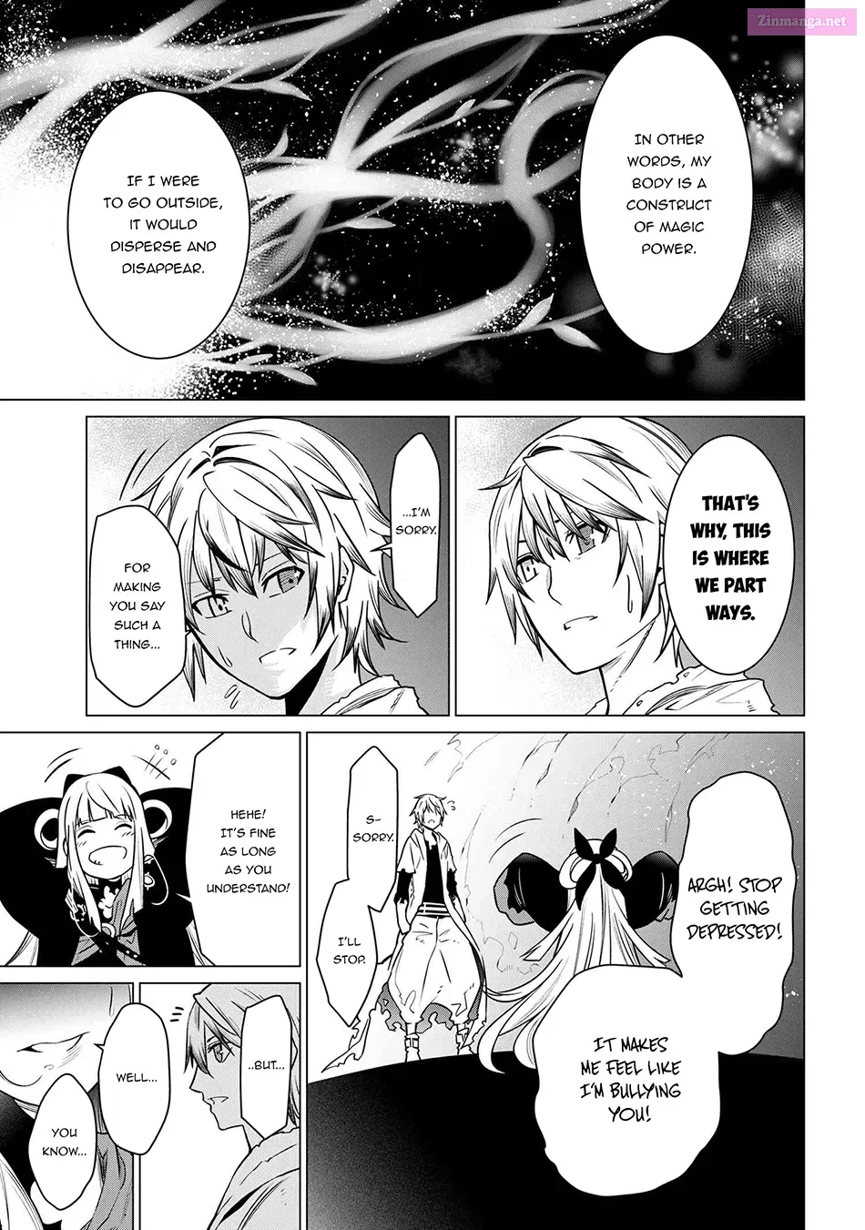 SSS Rank Dungeon de Knife Ippon Tewatasare Tsuihou Sareta Shiro Madoushi: Yggdrasil no Noroi ni yori Jakuten de aru Maryoku Fusoku wo Kokufuku-shi Sekai Saikyou e to Itaru Chapter 3.2 page 14 - MangaKakalot