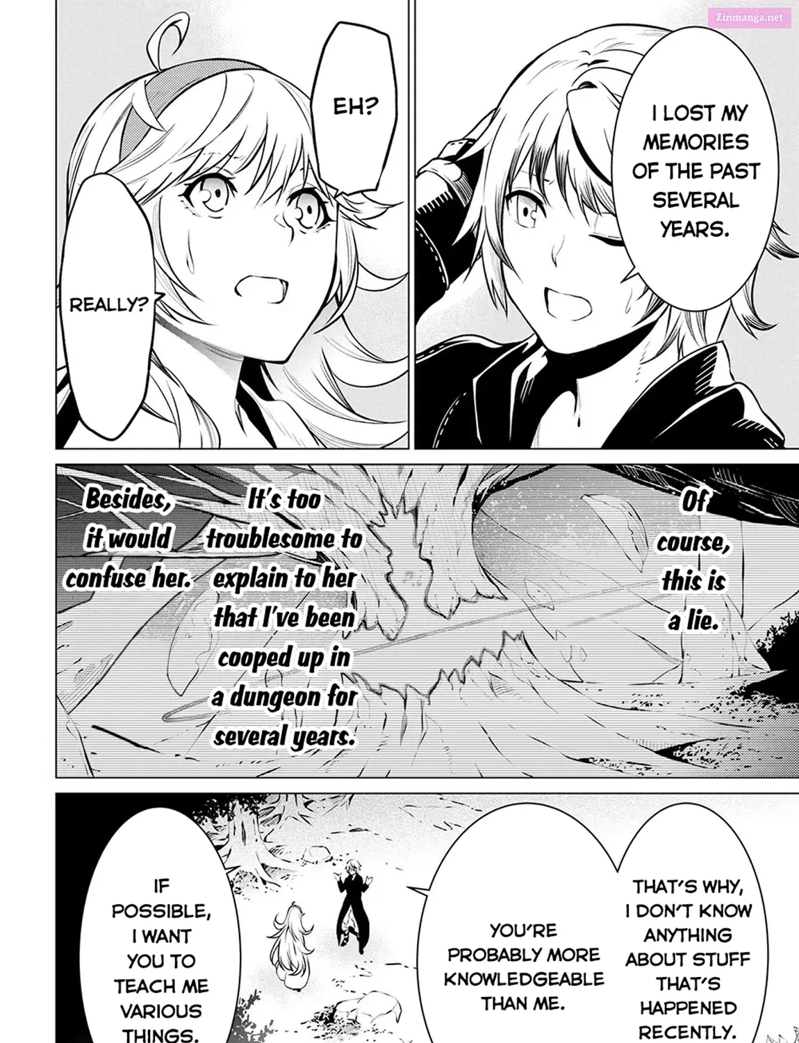 SSS Rank Dungeon de Knife Ippon Tewatasare Tsuihou Sareta Shiro Madoushi: Yggdrasil no Noroi ni yori Jakuten de aru Maryoku Fusoku wo Kokufuku-shi Sekai Saikyou e to Itaru Chapter 5.2 page 16 - MangaNelo