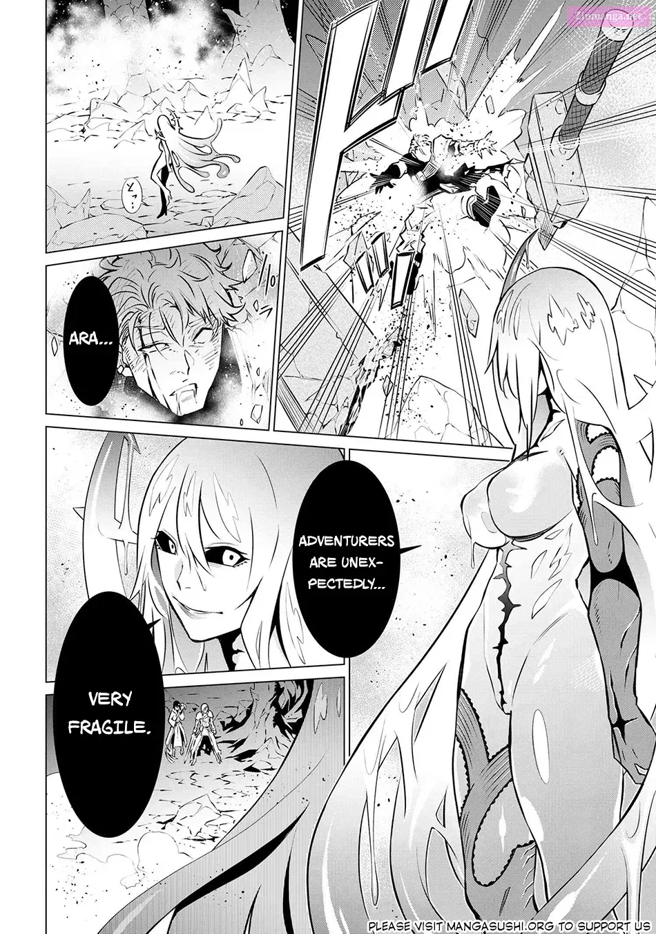 SSS Rank Dungeon de Knife Ippon Tewatasare Tsuihou Sareta Shiro Madoushi: Yggdrasil no Noroi ni yori Jakuten de aru Maryoku Fusoku wo Kokufuku-shi Sekai Saikyou e to Itaru Chapter 7.2 page 7 - MangaKakalot