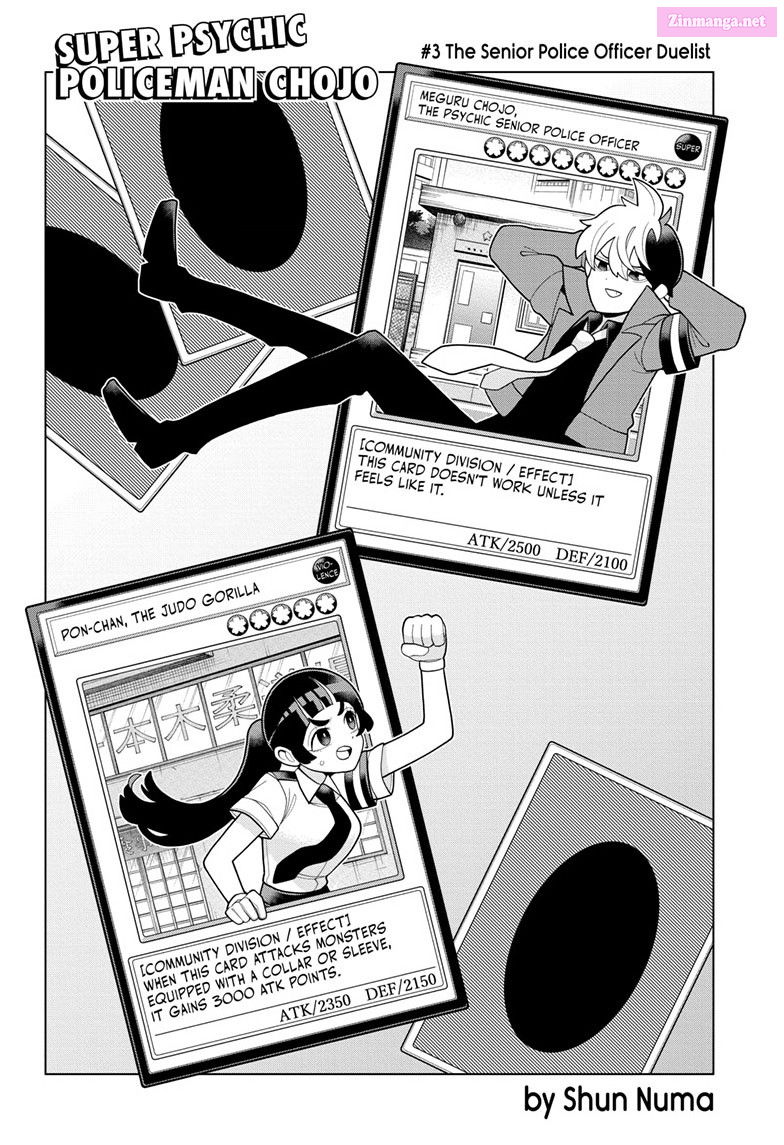 Super Psychic Policeman Chojo Chapter 3 page 2 - MangaNelo