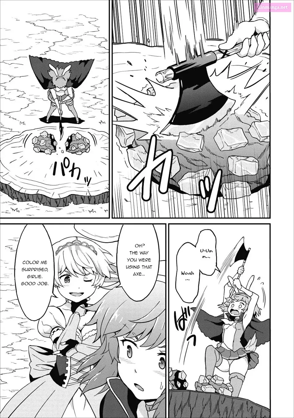 Taberu dake de Level-Up! Damegami to Issho ni Isekai Musou Chapter 10 page 8 - MangaKakalot