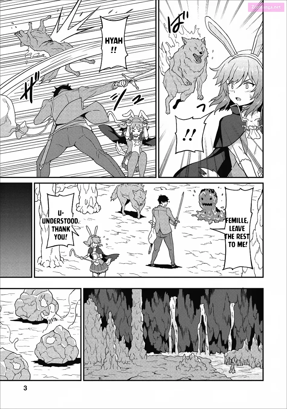 Taberu dake de Level-Up! Damegami to Issho ni Isekai Musou Chapter 11 page 4 - MangaKakalot