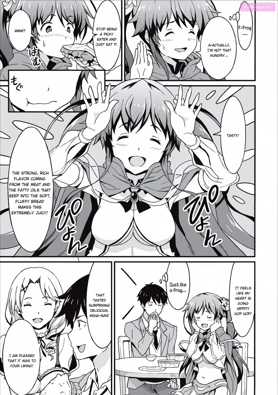 Taberu dake de Level-Up! Damegami to Issho ni Isekai Musou Chapter 4 page 22 - MangaKakalot