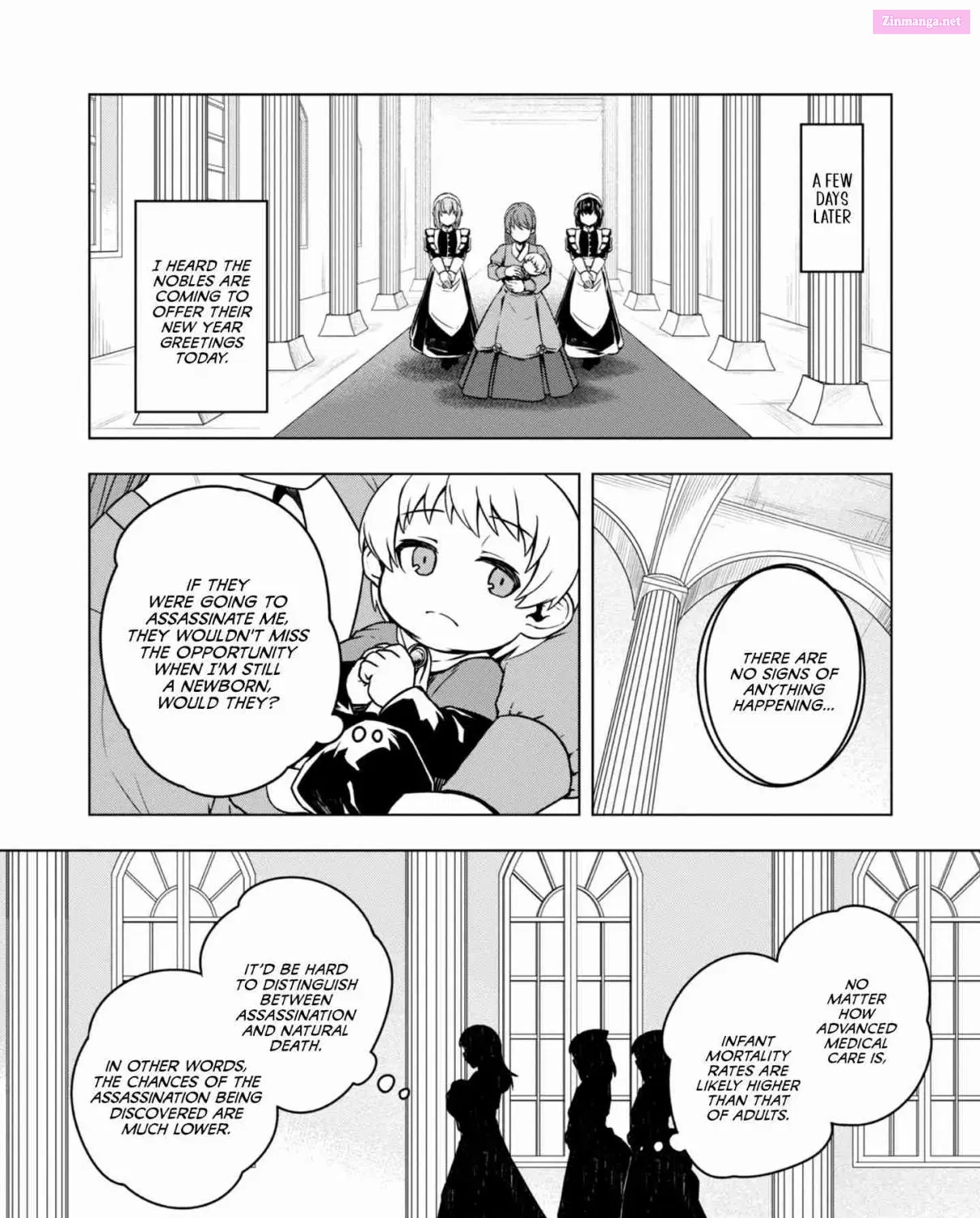 Tensei Shitara Koutei deshita ~Umare Nagara no Koutei wa Kono Saki Ikinokoreru ka~ Chapter 1 page 56 - MangaNelo