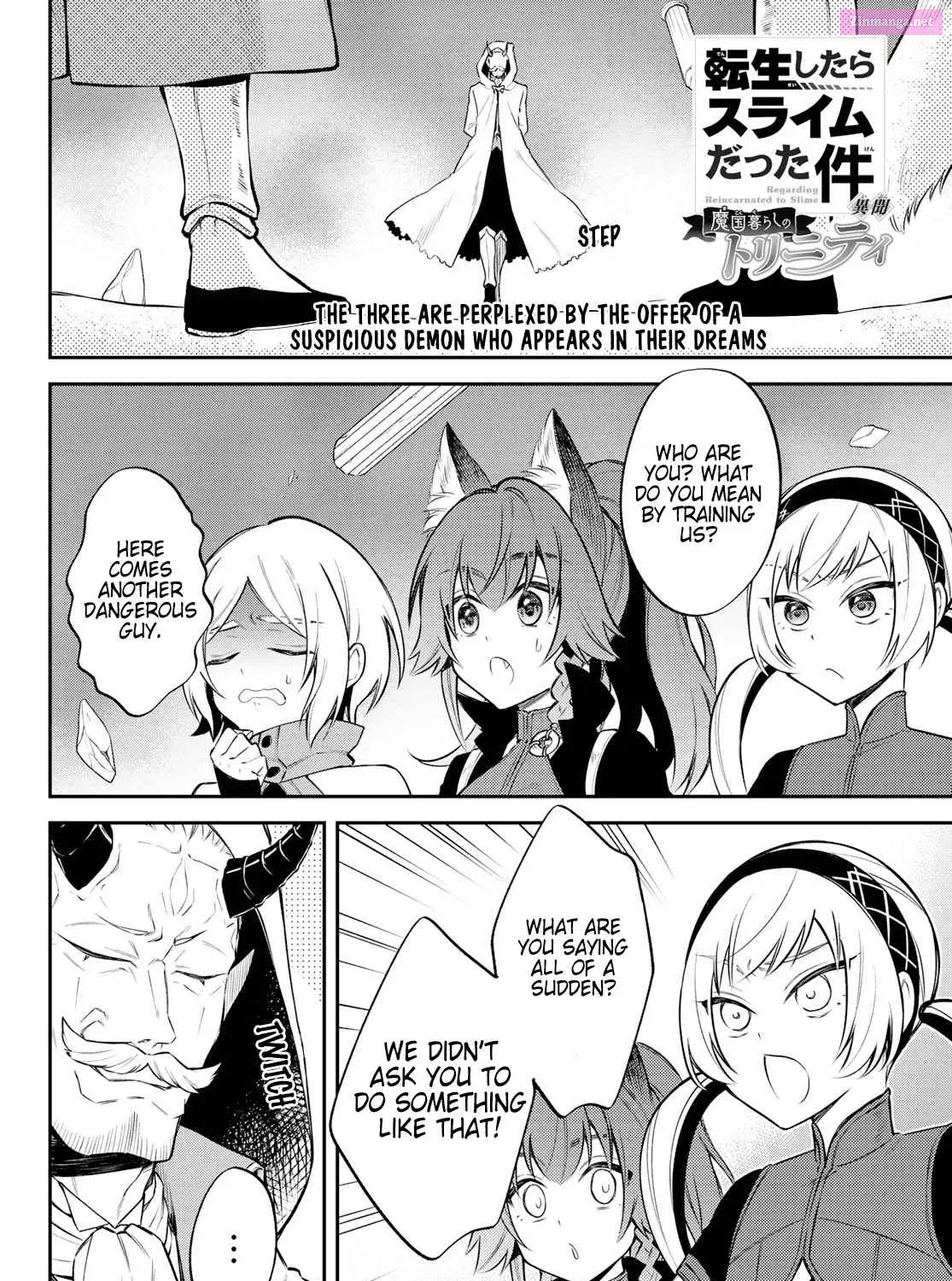 Tensei Shitara Slime Datta Ken: Ibun - Makoku Kurashi no Trinity Chapter 55 page 1 - Mangabat